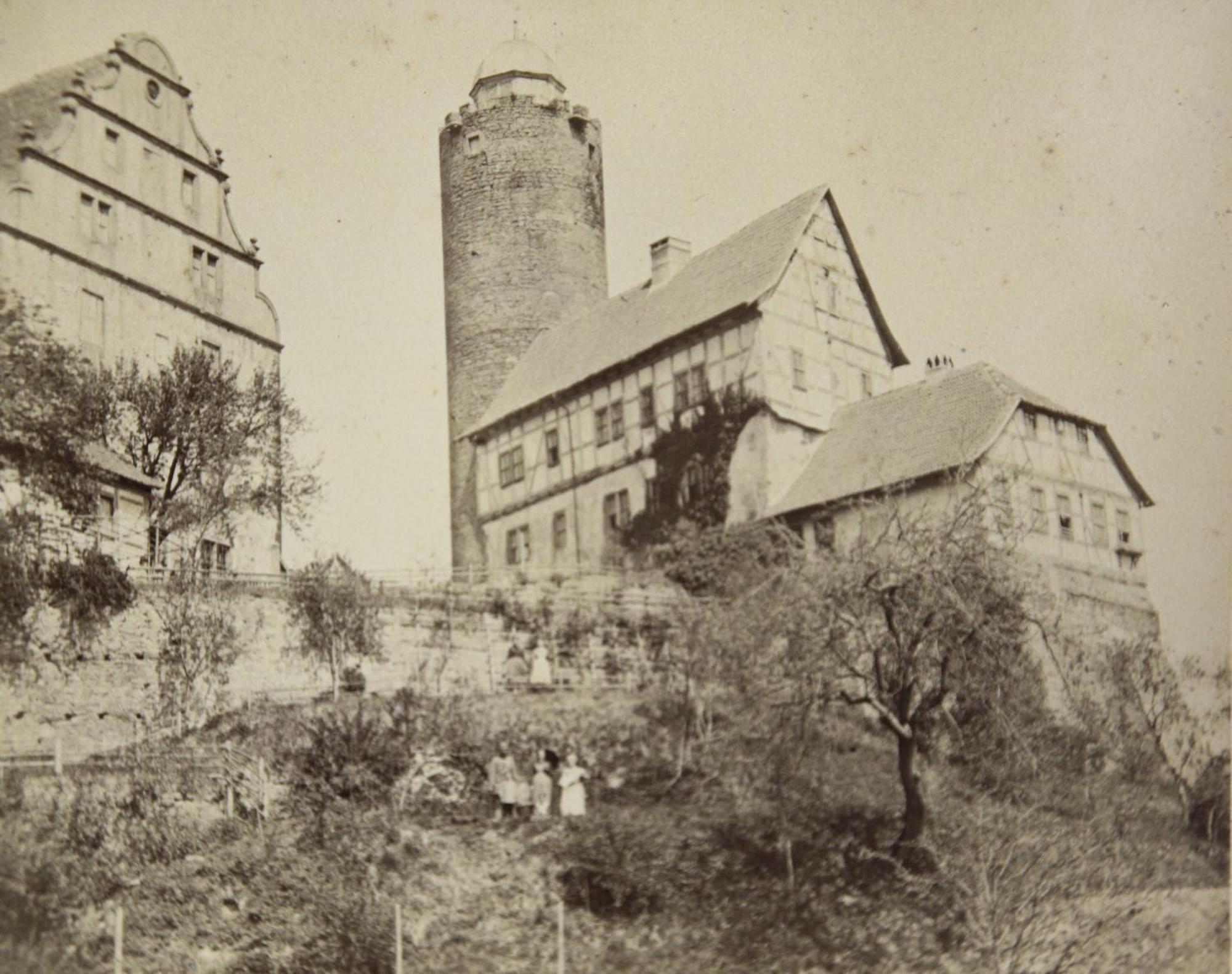 Alte Foersterei - Elegantes Apartment In Der Historischen Hinterburg Schlitz - Nahe Fulda Und Bad Hersfeld 外观 照片