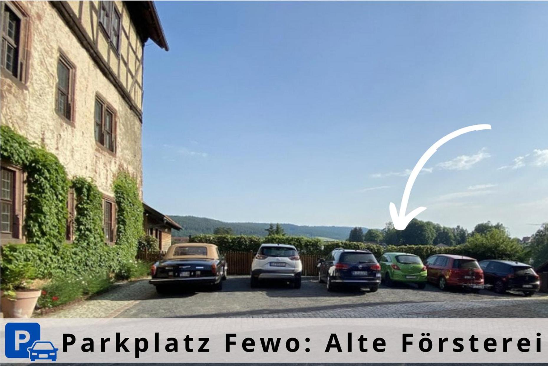 Alte Foersterei - Elegantes Apartment In Der Historischen Hinterburg Schlitz - Nahe Fulda Und Bad Hersfeld 外观 照片